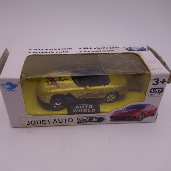 City Vehicle Auto World 1:87 Scale w/ moving parts authentic metal Die-Cast Car - Picture 1 of 11